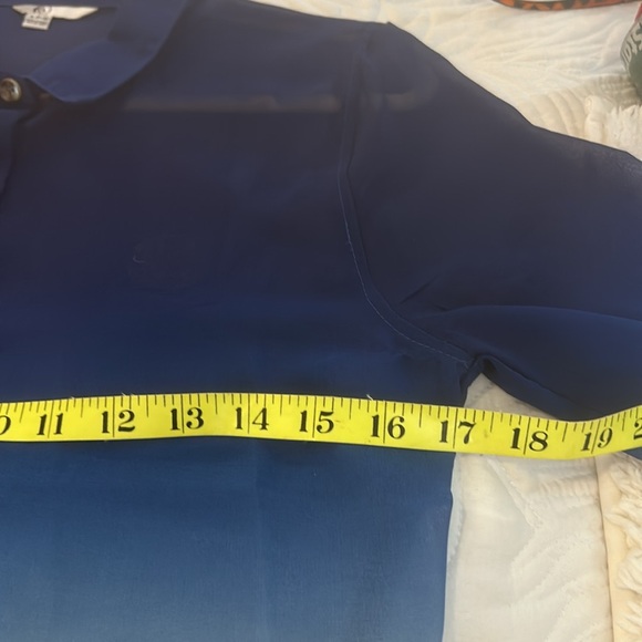 VOLCOM Semi-Sheer Blouse / NWOT - Picture 8 of 9